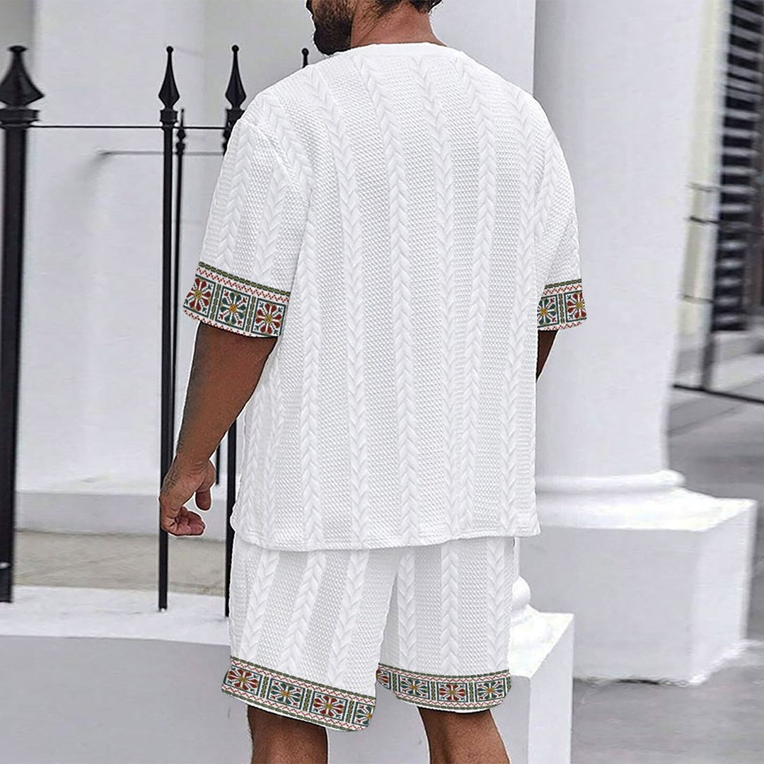 Trendy clothing for men and Lune London shorts set