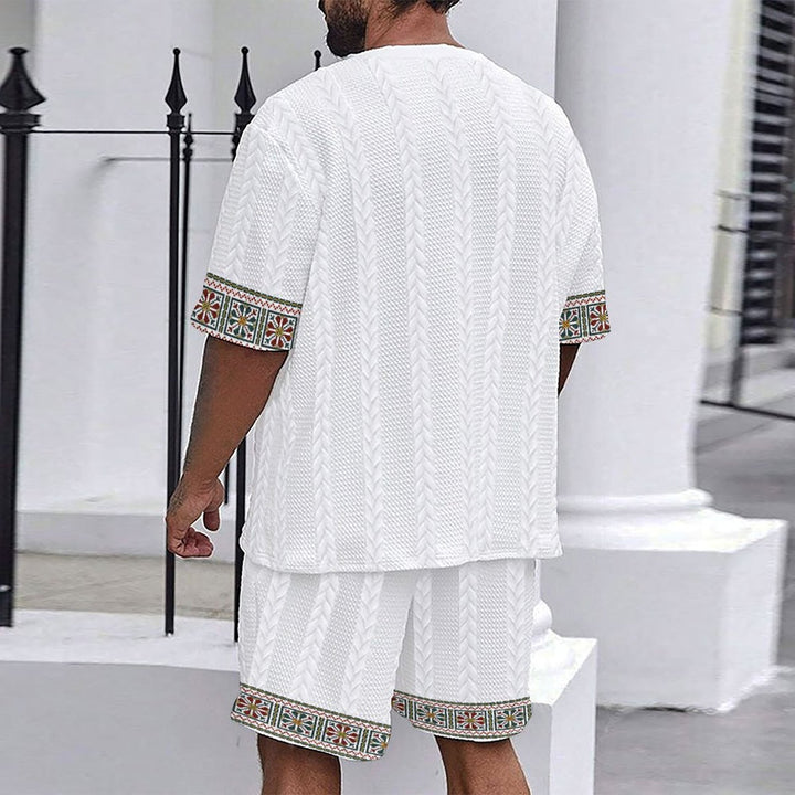 Trendy clothing for men and Lune London shorts set