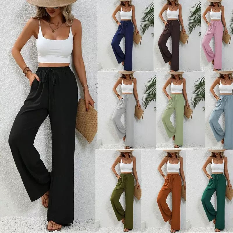 Ladies Wide Summer Pants Lune London