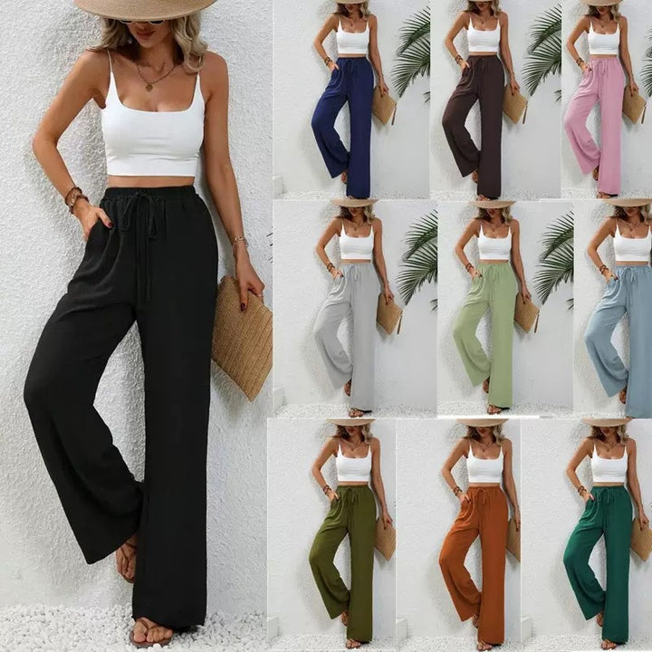 Ladies Wide Summer Pants Lune London