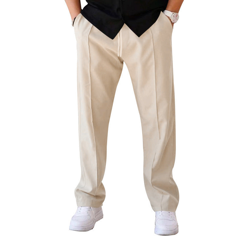 Elegant men's trousers with classic cut and high pockets Lune London