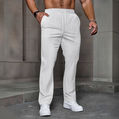 Comfortable sporty jogging pants for men with elastic waist and structured design Amarae
