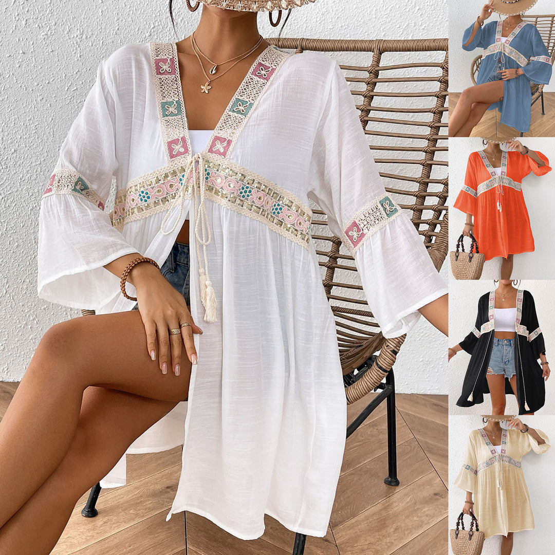 Women Bohemian decorative beach cover-up Amarae