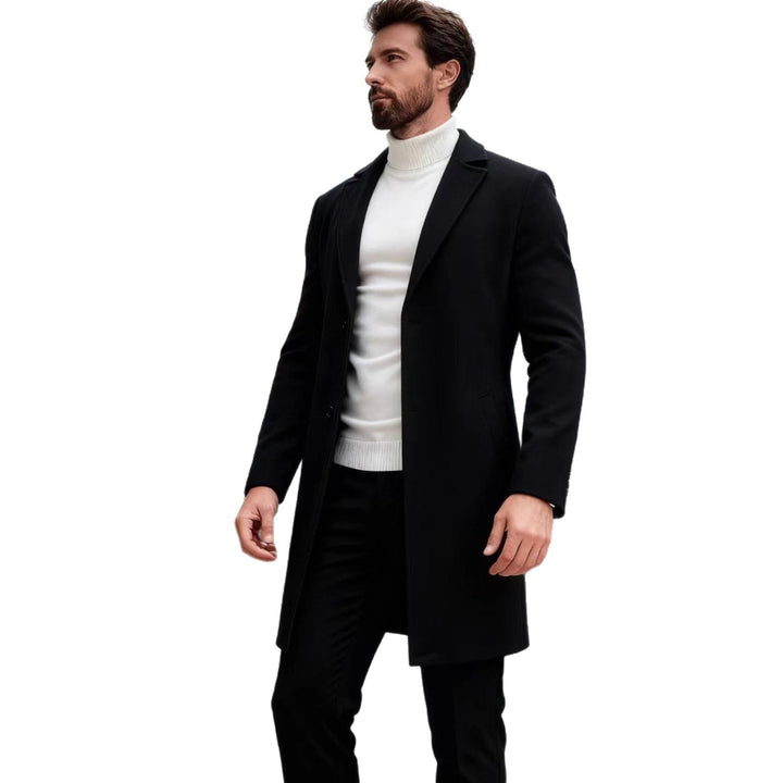 Elegant wool coat for men Lune London