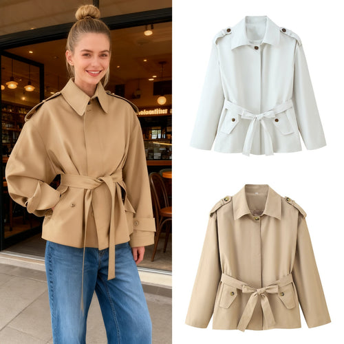 Amarae women's trench coat