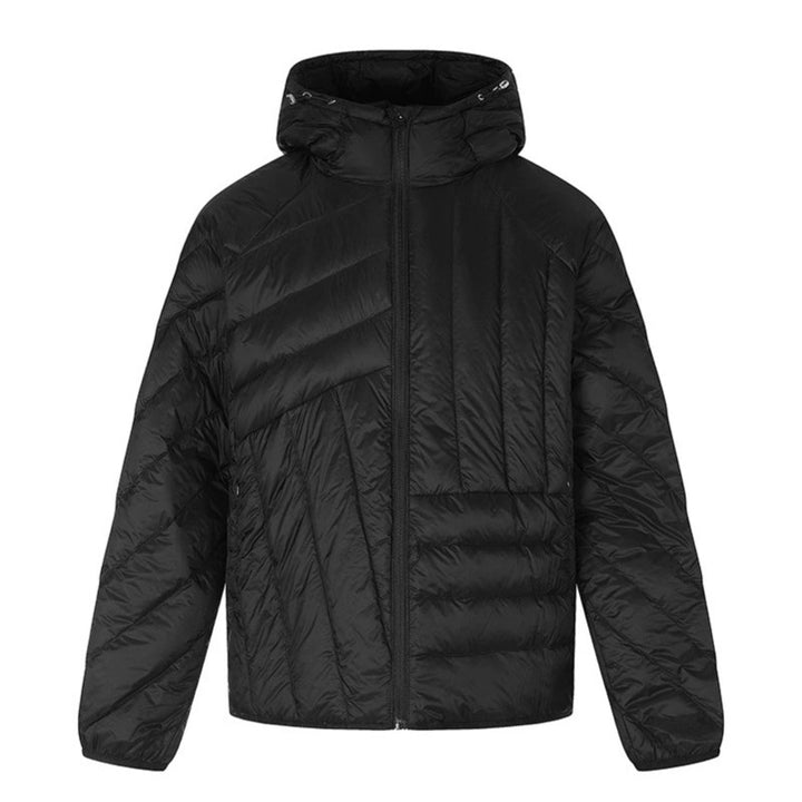Women’s Padded Oversize Quilted Jacket with Hood and Noise-Reducing Microfiber Outer Material Amarae