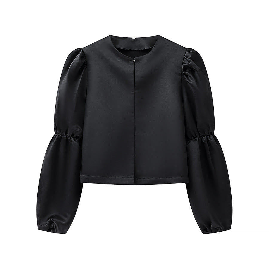 Blouse sur mesure élégante pour femmes avec des manches volumineuses Chic & Stil