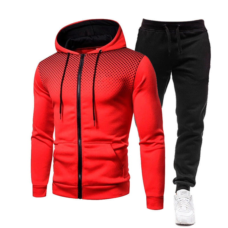 Men's hoodie and jogger pants set with breathable design Lune London