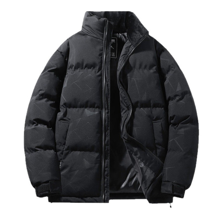 Men's padded quilted jacket with high thermal performance, water-repellent surface, and elastic cuffs Amarae