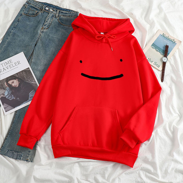 Women's hoodie with casual smiley design Chic & Stil