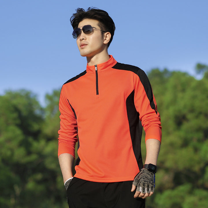Women's Sports Long Sleeve with Half Zip and Breathable Inserts Amarae