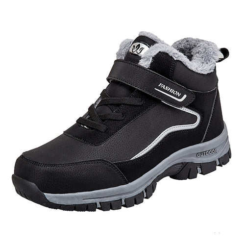Women outdoor hiking shoes warm padded with adjustable Velcro closure Amarae