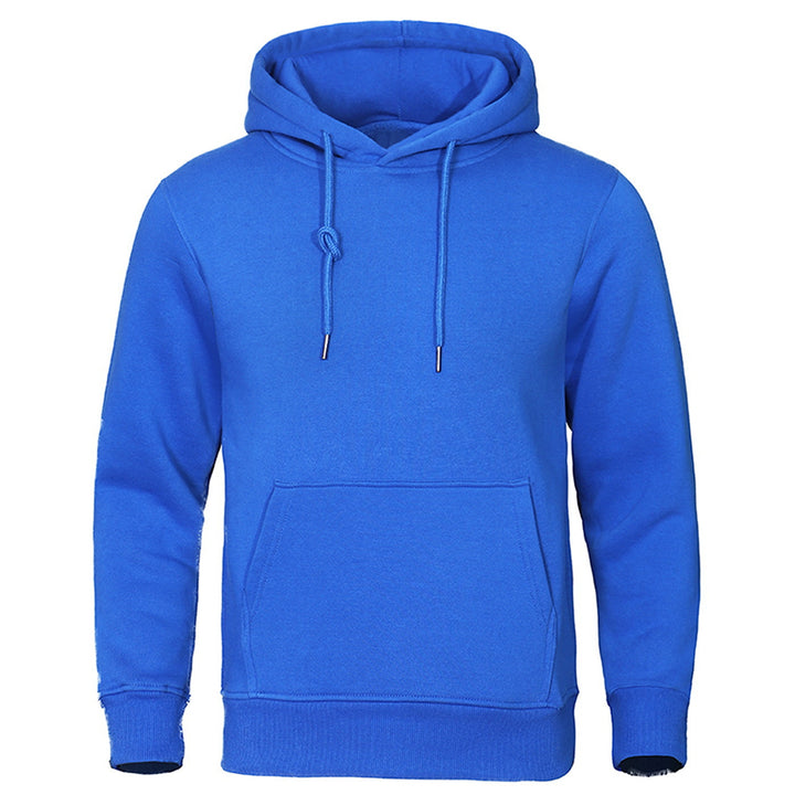 Men's hooded sweatshirt with soft inner lining and stylish details Amarae