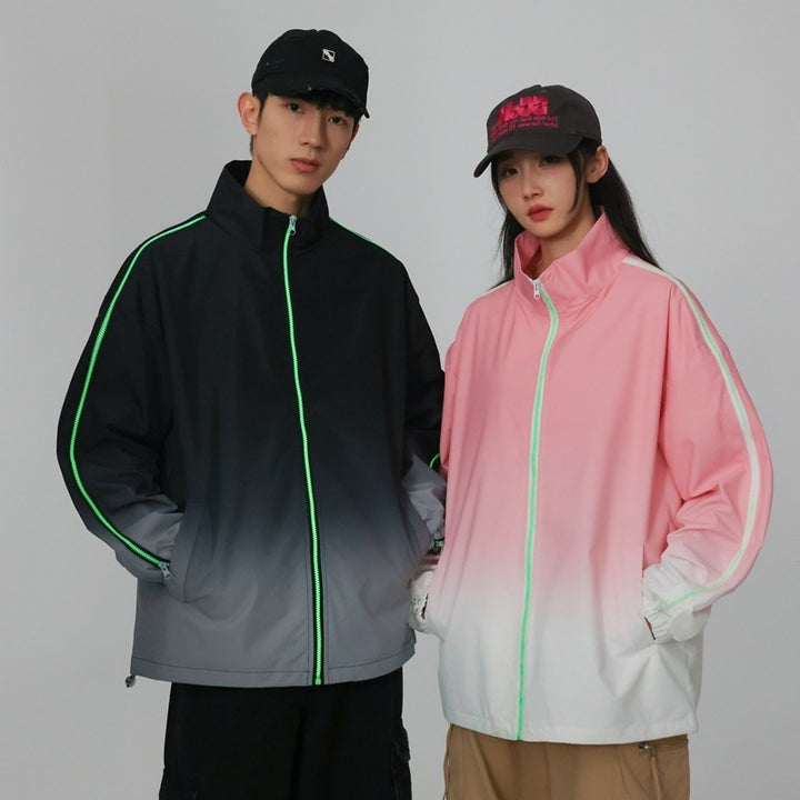 Ladies functional sports jacket with gradient Lune London