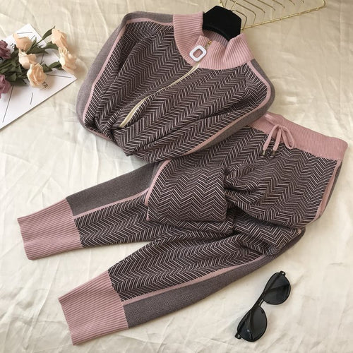 Amarae women's casual cardigan and jogger set