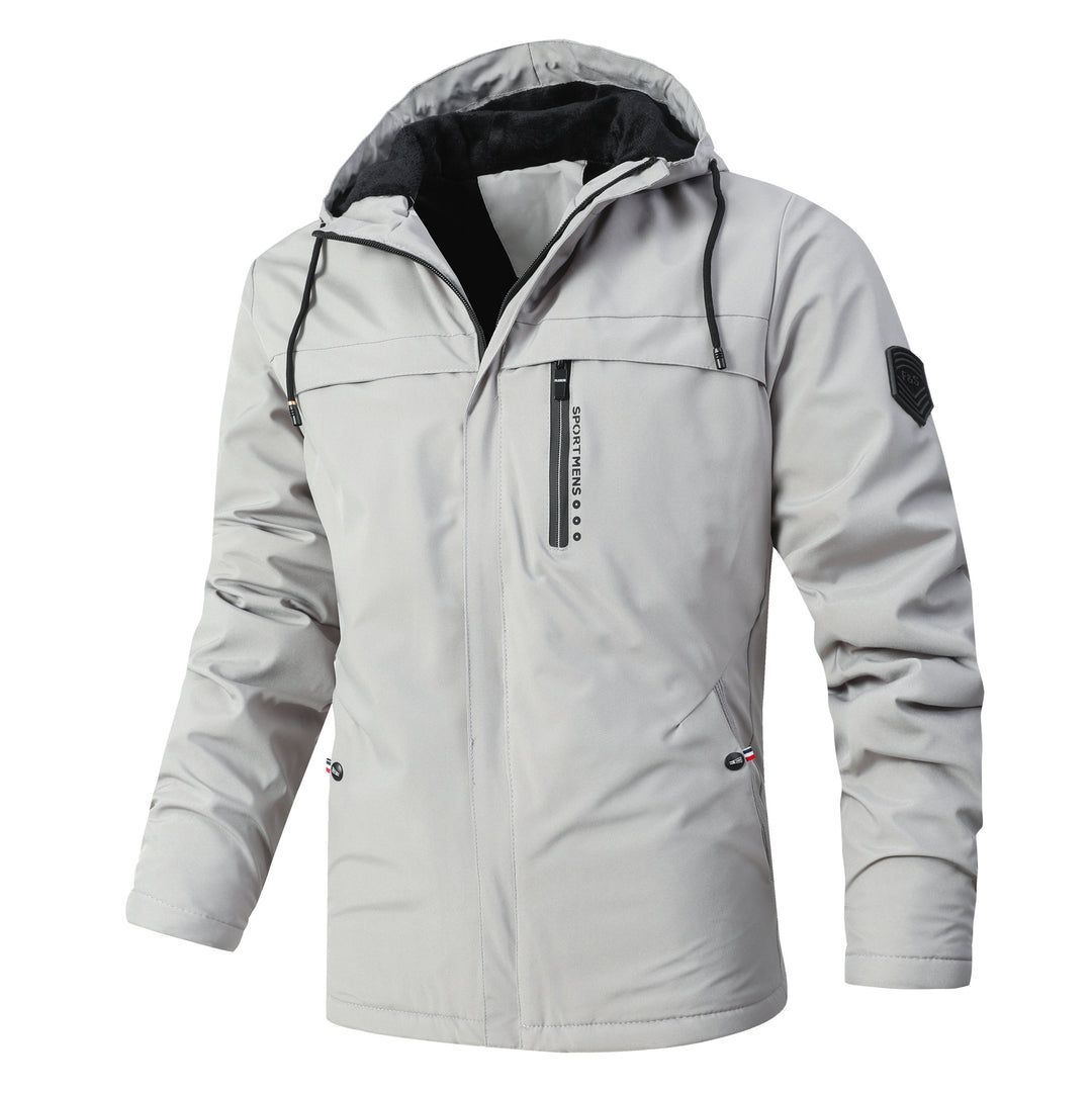 Waterproof and insulated jacket for men with soft inner lining Amarae