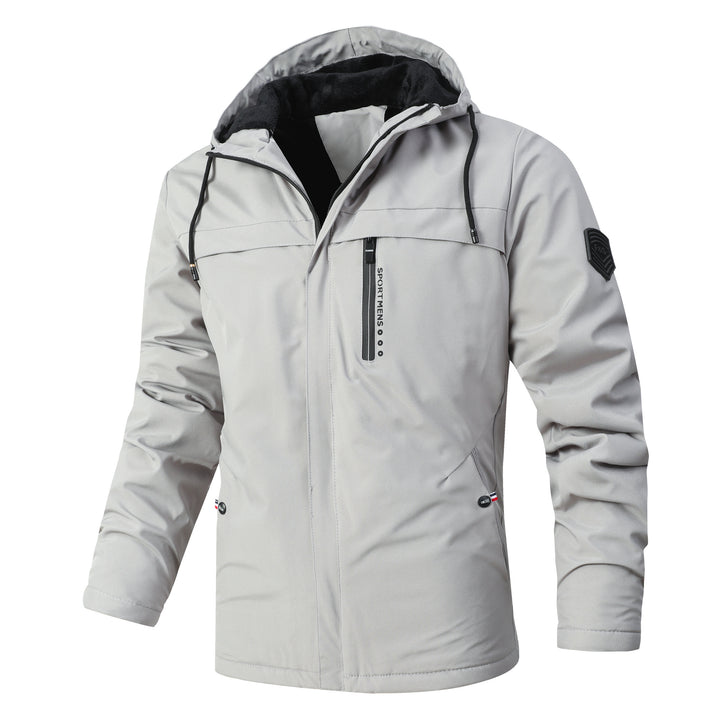 Waterproof and insulated jacket for men with soft inner lining Amarae