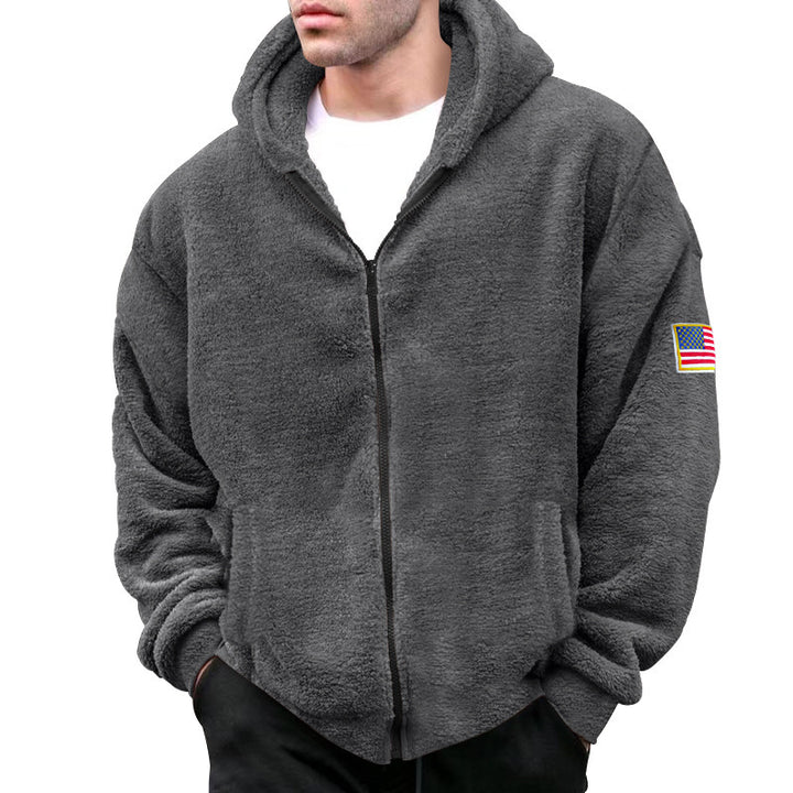 Men's comfortable fleece hoodie Amarae