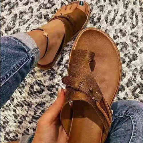 Comfortable strap sandals for ladies with anatomical sole Amarae