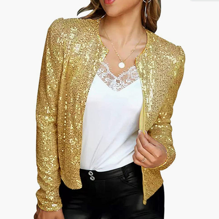 Women's Cardigan with Glitter Effect Lune London