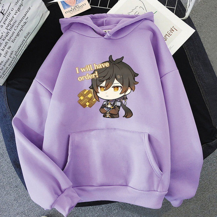 Women's hoodie with cute anime design and comfortable fit Chic & Stil