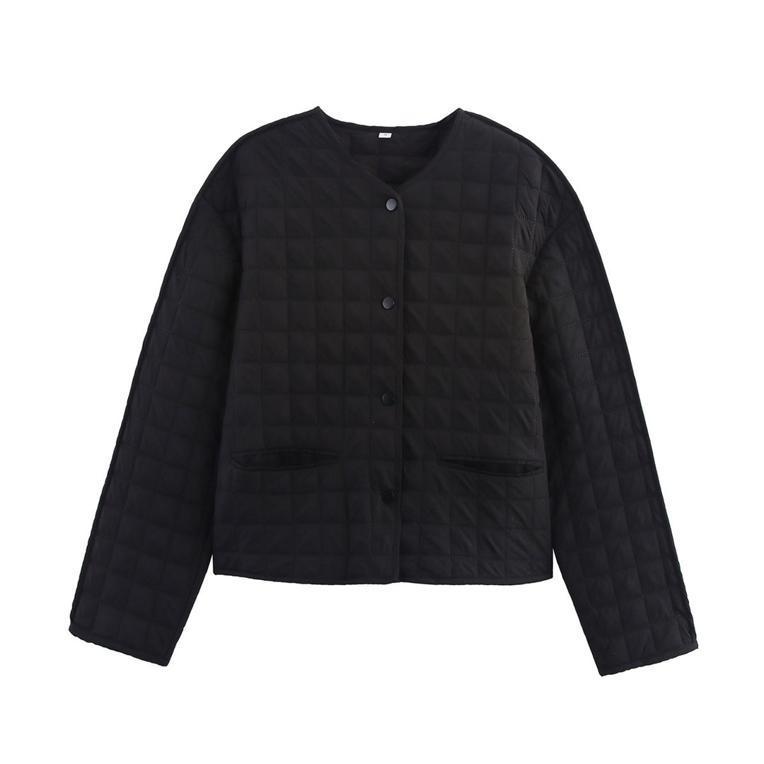 Ladies down jacket with practical pockets and elegant cut Lune London
