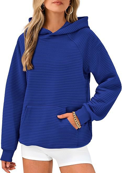 Comfortable hoodie for women with textured design Lune London
