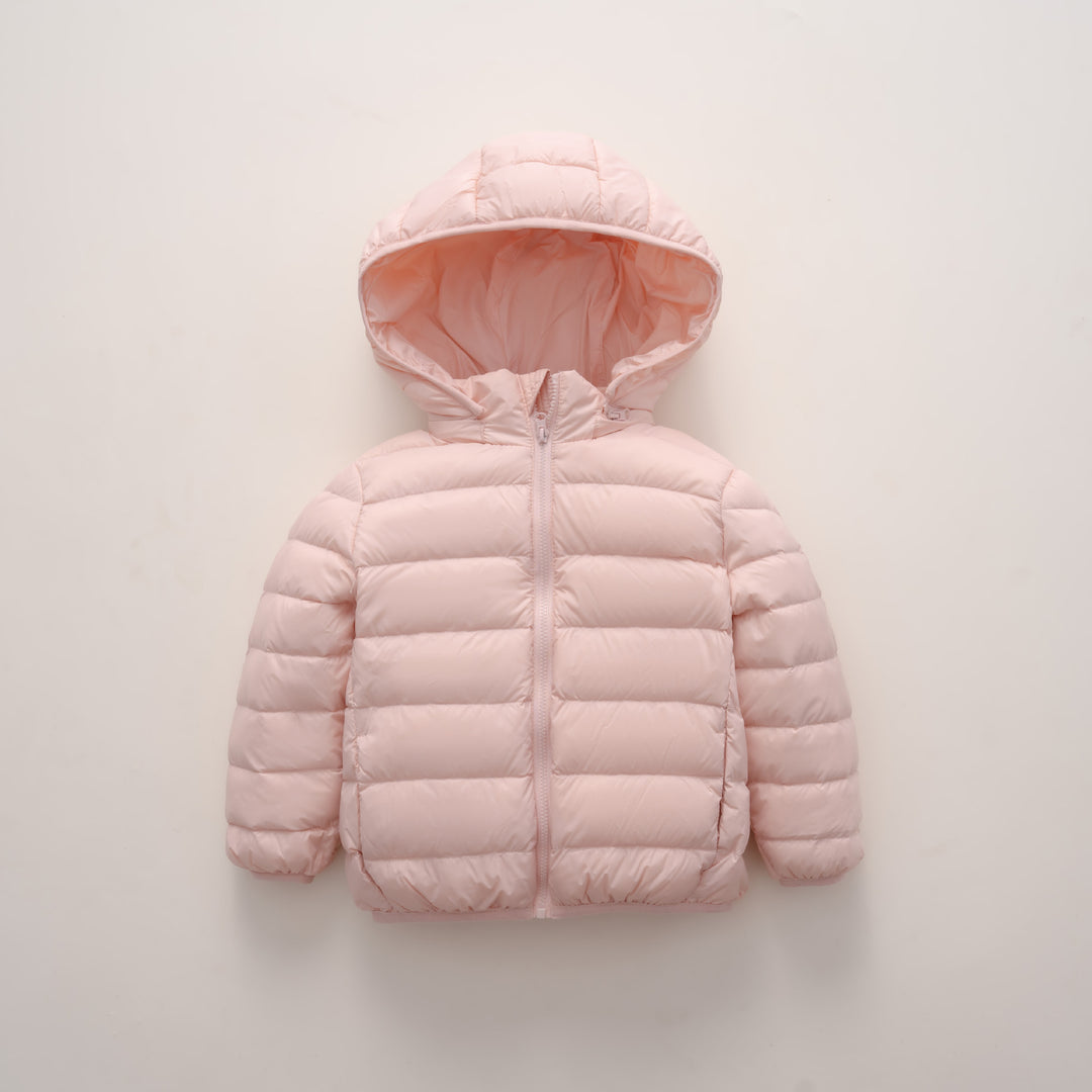 Ladies warm quilted jacket with hood Amarae