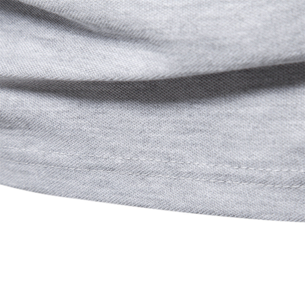 Men's Long Sleeve Polo Shirt with Modern Collar and Breathable Cotton Quality Lune London