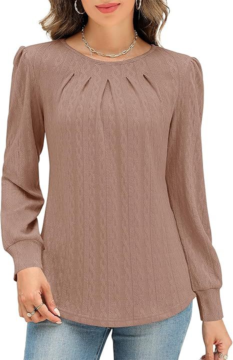 Ladies' blouse stylish with decorative draping Lune London