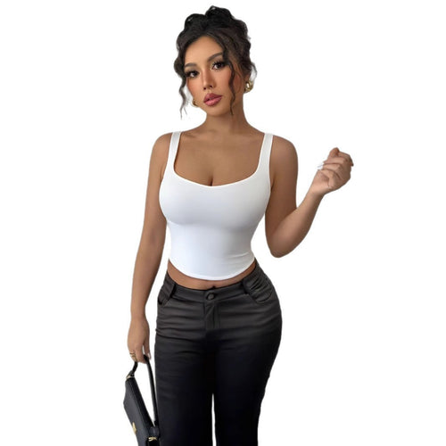 Women’s crop top with stylish cut and comfort Amarae