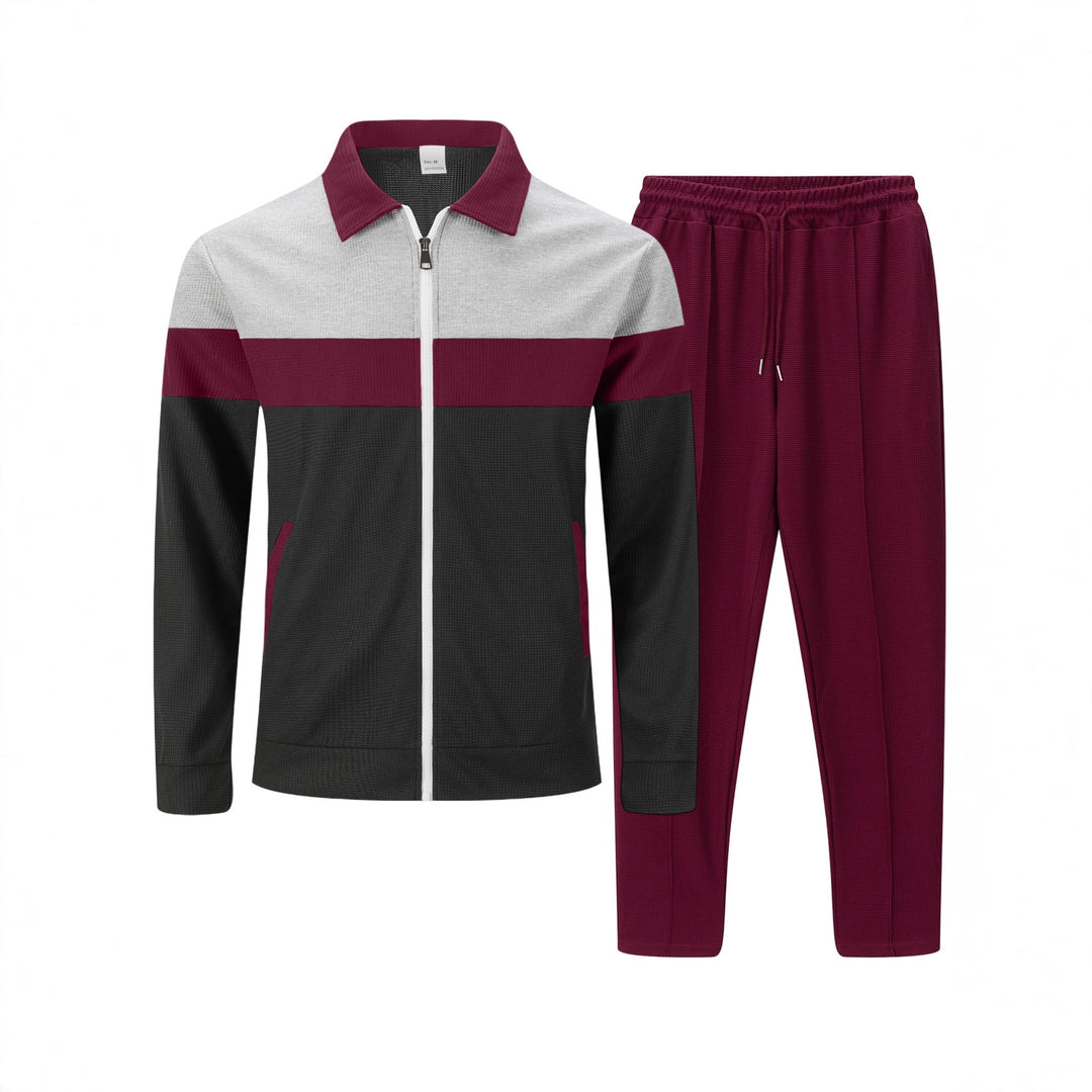 Sport leisure suit for men with a stylish zip-up jacket and comfortable pants Lune London