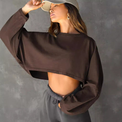 Women's casual crop sweater Amarae
