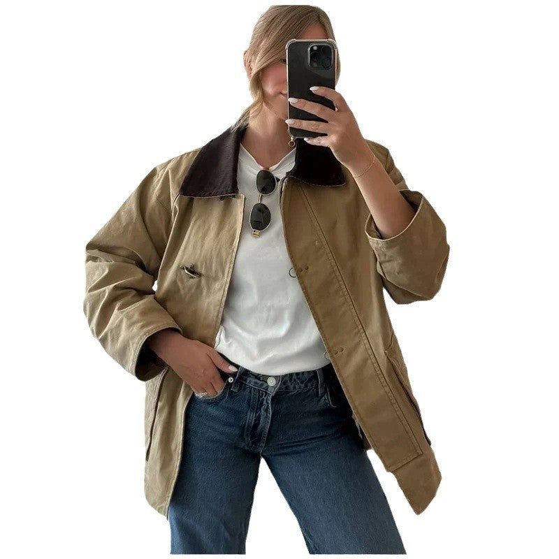 Ladies Comfortable Cotton Jacket Lune London