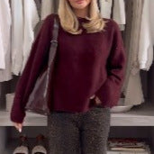 Oversized plush sweater for women with a relaxed fit Lune London