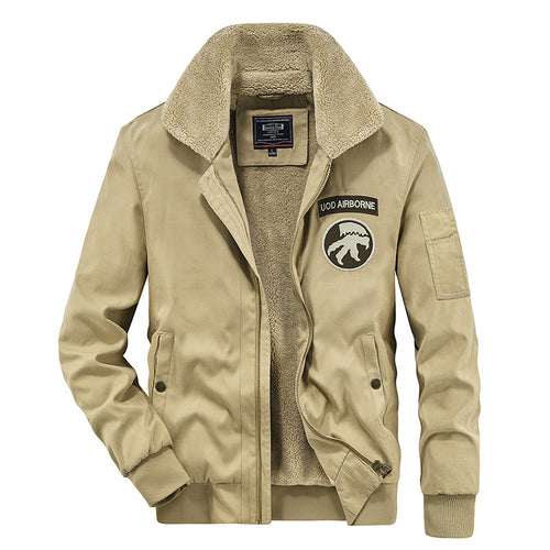 Men's transition jacket with warm Sherpa lining Amarae