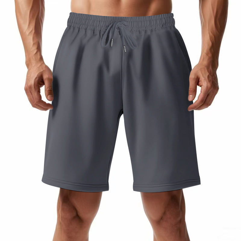 Breathable gym pants for men with elastic waistband and side pockets Lune London