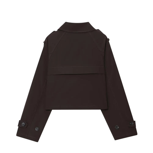 Double-breasted short jacket for women Amarae
