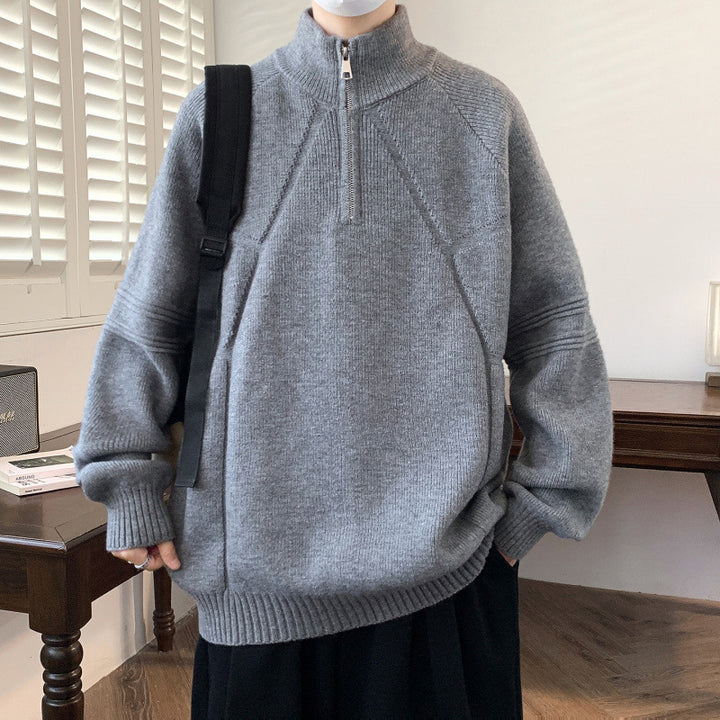 Hooded sweatshirt for women with high collar and handy zip Lune London