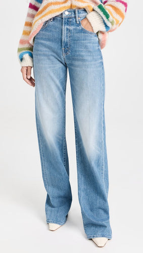 Loose high-waisted jeans for women with a vintage look and gentle washes Amarae