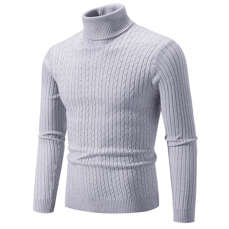 Men's turtleneck sweater in comfortable knit Lune London
