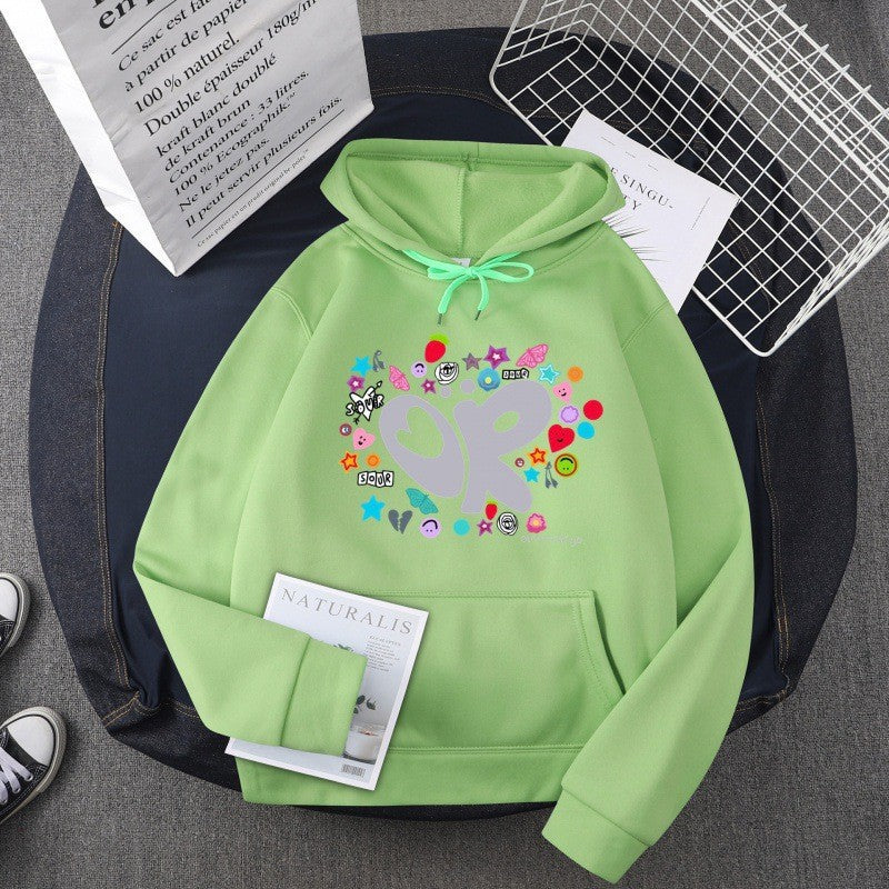 Women's Hoodie with Creative Graphic Design Chic & Stil