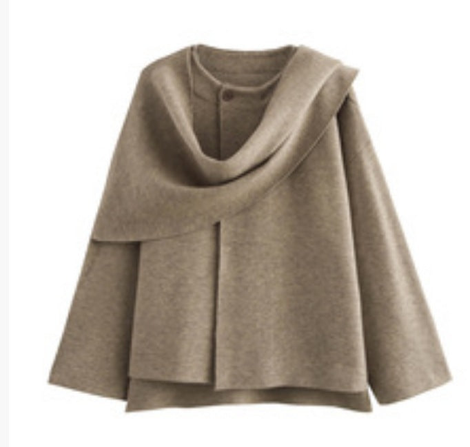 Manteau sur mesure pour femmes avec col montant Chic & Stil