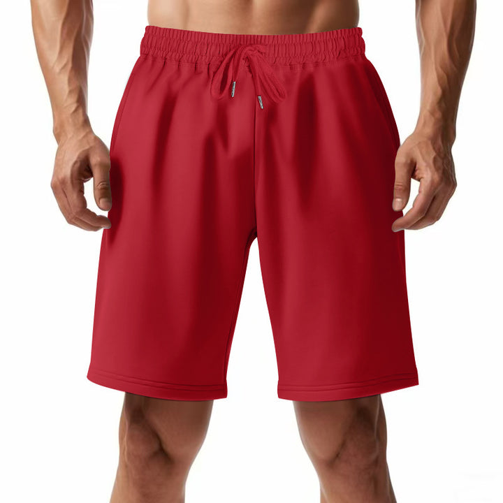 Breathable gym pants for men with elastic waistband and side pockets Lune London