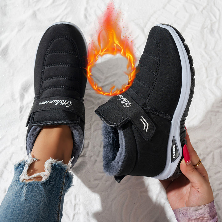 Lune London polar fleece sneakers for women