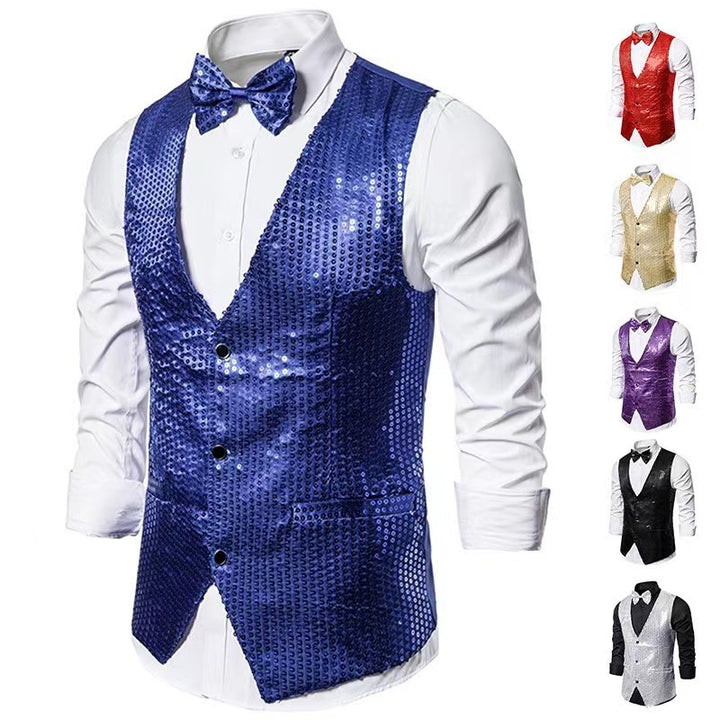 Elegant suit for men with sparkling sequins and a slim fit ideal Lune London