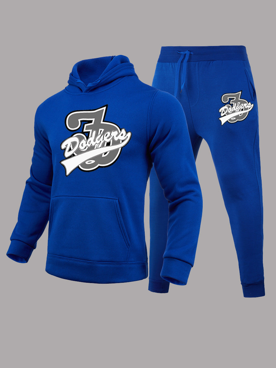 Men's Sport Hoodie and Jogging Pants Set with striking Lune London print