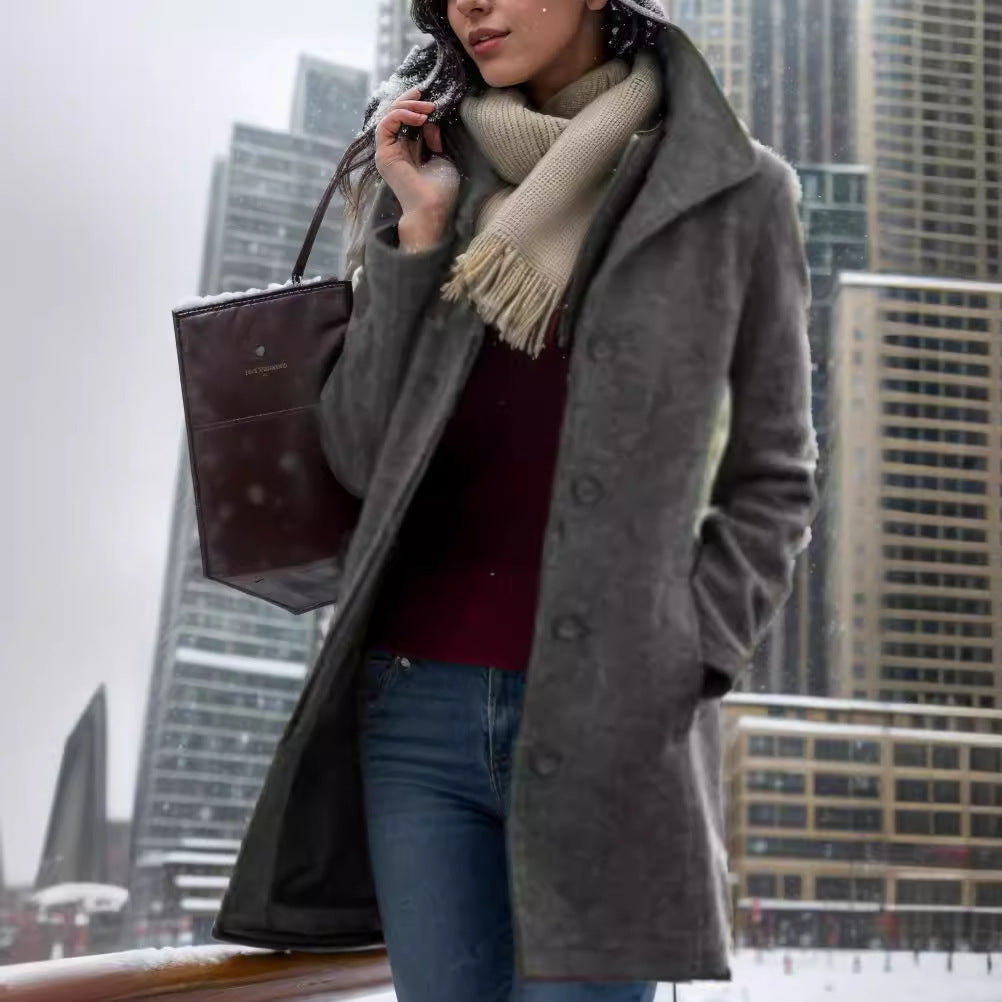 Women Structured Trendy Coat Amarae