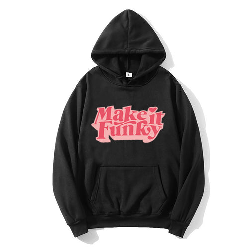 Women's hoodie with playful print Chic & Stil