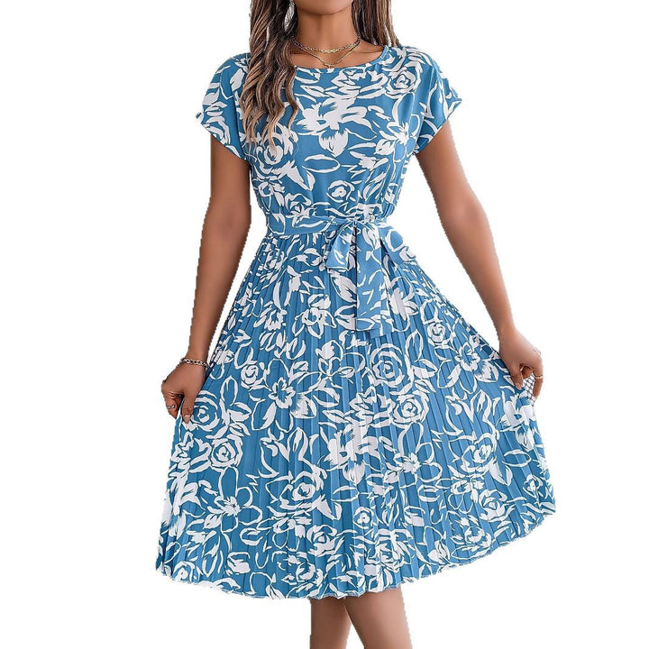 A-line dress for women with bow detail Lune London